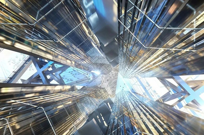 上海480m塔樓國際競賽提案：帶有巨大孔洞的新時代超高層建筑